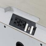 Big Valley 2 Drawer Night Stand w/ Charging Station - Image 7