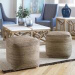Shiro Pouf Ottomans & Poufs Cream 10