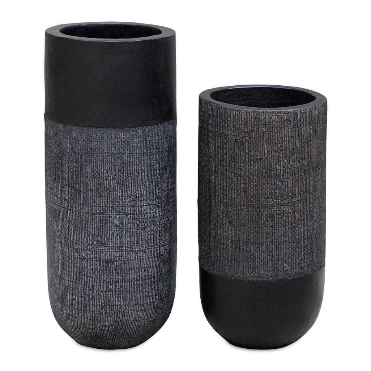 Woven Shadow Vases, S/2 Accessories Accessories 2 Woven Shadow Vases, S/2 Accessories Accessories 2