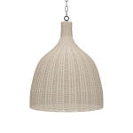 Hampton Rattan Pendant Large