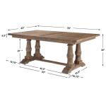 Stratford Rectangle Dining Table - Image 10