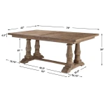 Stratford Rectangle Dining Table - Image 11