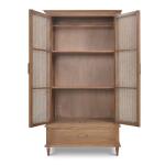 Jamison Wardrobe W/ Rattan Door - Image 6