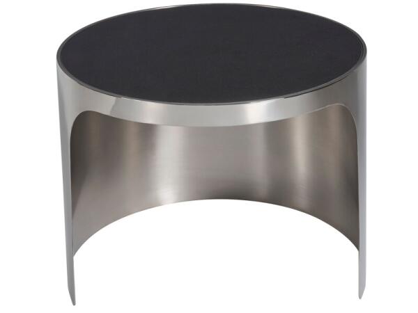 Modern Revolve Small Nesting Table Cocktail & Coffee Tables Black 6