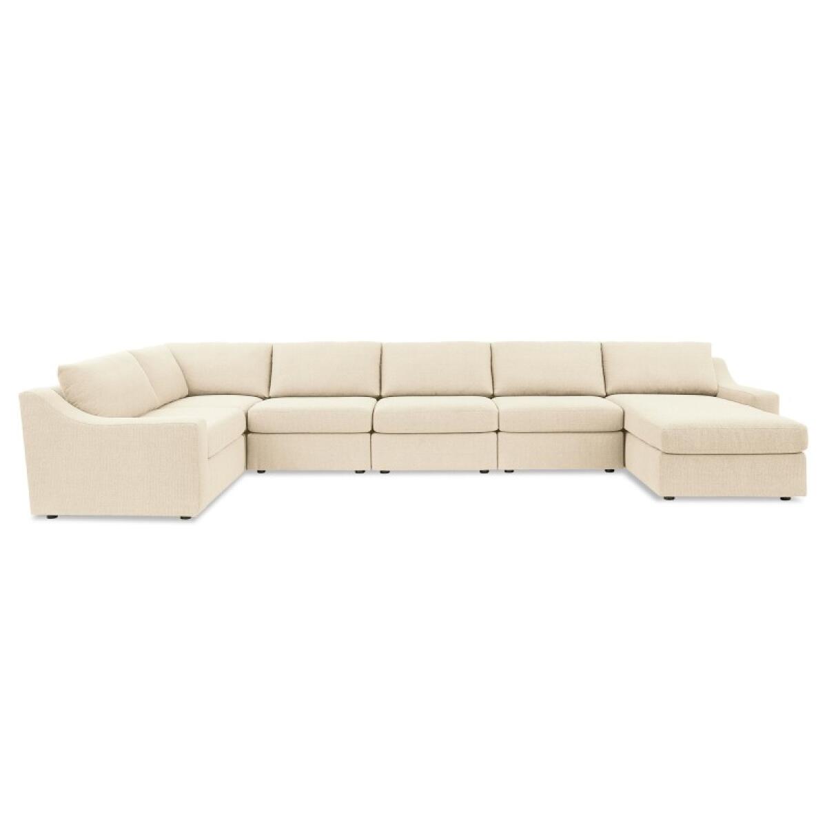 Blake Slope Arm U-Shaped Sectional Sectionals Bassett Furniture 2 Blake Slope Arm U-Shaped Sectional Sectionals Bassett Furniture 2
