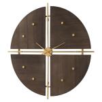 Walnut Elegance, Clock Clocks Brown 13