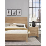 Crafted Cherry Bedroom by Ben & Erin Napier Ben's Plank Bed - Image 7