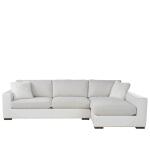 Modern Shelborne Chaise RAF Loveseat LAF