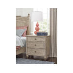 Cambric Miriam Three Drawer Straight Nightstand - Breve
