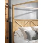 Complete Canopy Bed King 6/6 Amber TY4420-5006K - Image 7