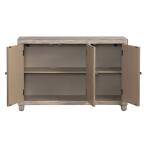 Harbor Three-Door Sideboard Dining Storage Brown 13