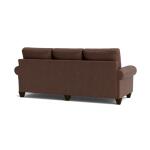 True Custom™ True Custom® Leather Large Roll Arm Sofa - Image 4