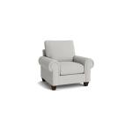 True Custom™ True CustomÂ® Large Panel Arm Accent Chair Chairs Bassett Furniture 11