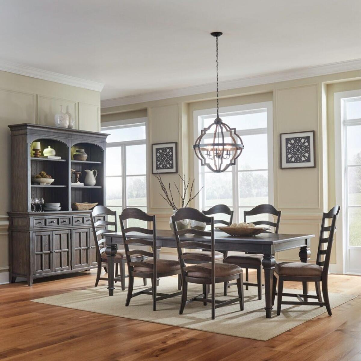 5763c4c249d1660b18f4bf7fb24bb2f8 Paradise Valley 7 Piece Rectangular Table Set - Image 1
