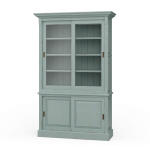 Hudson 88'' Bookcase W/ 2 Sliding Doors