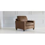 True Custom™ True Custom® Leather Track Arm Chair and a Half - Image 4