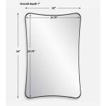 Loudon Vanity Mirror, Black - Image 7