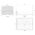 Covington Rattan Bed - Image 3