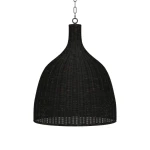 Hampton Rattan Pendant Large