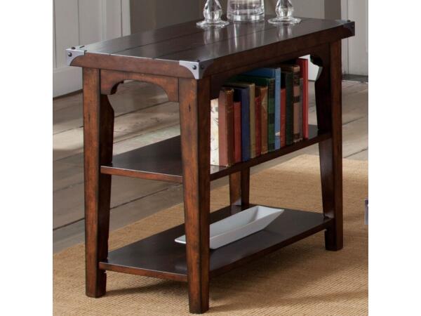 Aspen Skies Chair Side Table Chairside Tables Brown
