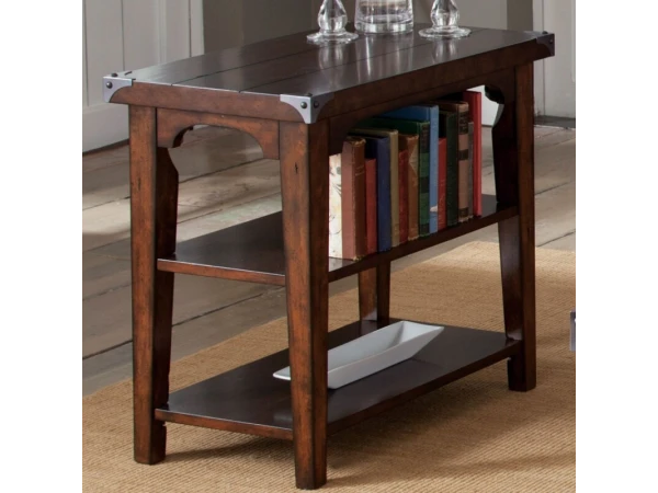 Aspen Skies Chair Side Table Chairside Tables Brown