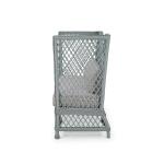 Rabana High Back Rattan Loveseat Loveseats Blue 33