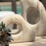 Stone Flow Indoor-outdoor Sculptures, S/2 - Image 4