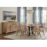 Dovetail Dining 60" Round Table And Base - 755-202-060 - Image 3