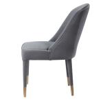 Brie Armless Chair, Gray, 2 Per Box, Priced Each - Image 6