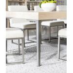 Complete Leg Table With One Leaf Dining Sets Brown 27