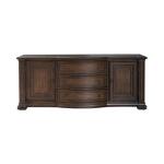 Provence Park 78 Inch TV Console Entertainment Stands Brown 18