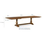 Harvest Dining Table with Extendable Leaves - Image 6