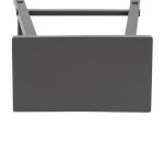 Creations 24 Inch Sawhorse Counter Stool- Gray - Image 6