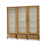 Milano Bookcase W/ 3 Glass Doors - Image 5