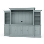 French Hens Media Cabinet Entertainment Stands Blue 13