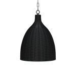 Hampton Rattan Pendant Small Lighting Black 10
