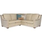 Sectionals 204 Raiden Reclining Sectional with One-Piece Back Sectionals Bradington-Young 32