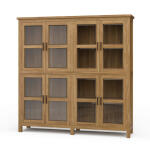 Madrone 8 Door Display Cabinet