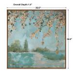 Peaceful Hand Painted Canvas - Image 6