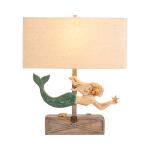 Mermaid Treasure Table Lamp Lighting Blue 10