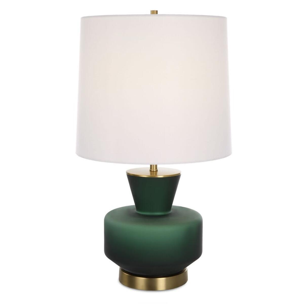 58f0d738b51c2ddb839145a4148298c2 Trentino Table Lamp, Green - Image 1