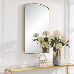 Tordera Arch Mirror, Brass Mirrors Brass 14