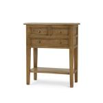 Eton 3 Drawer Side Table Chairside Tables Bramble 17
