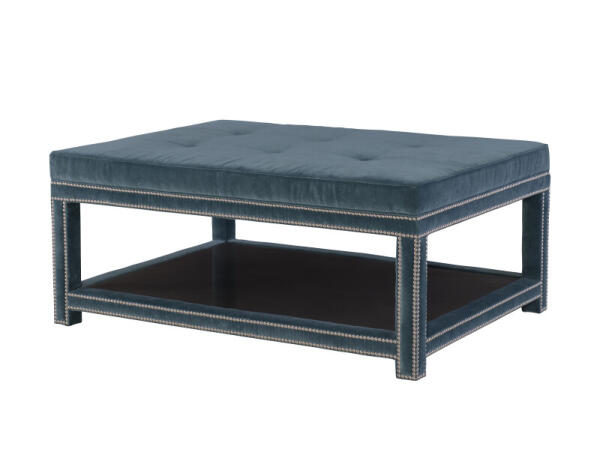 93 Pennell Ottoman Ottomans & Poufs Blue