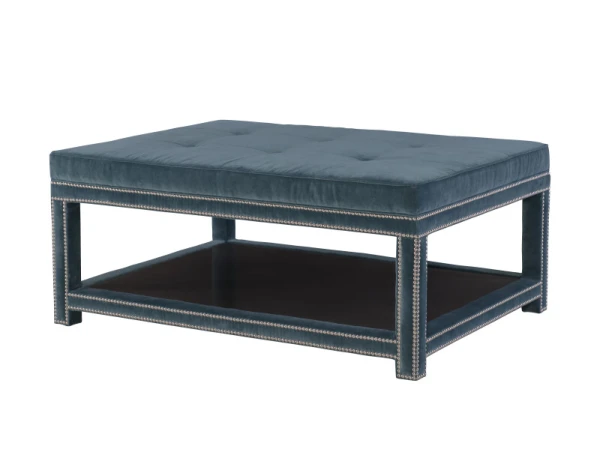 93 Pennell Ottoman Ottomans & Poufs Blue