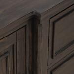 Paradise Valley 78 Inch Entertainment Console Entertainment Stands Brown 23