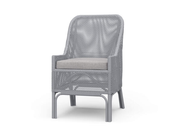 Cristo Rattan Dining Chair W/ Seat Cushion Chairs & Benches Bramble