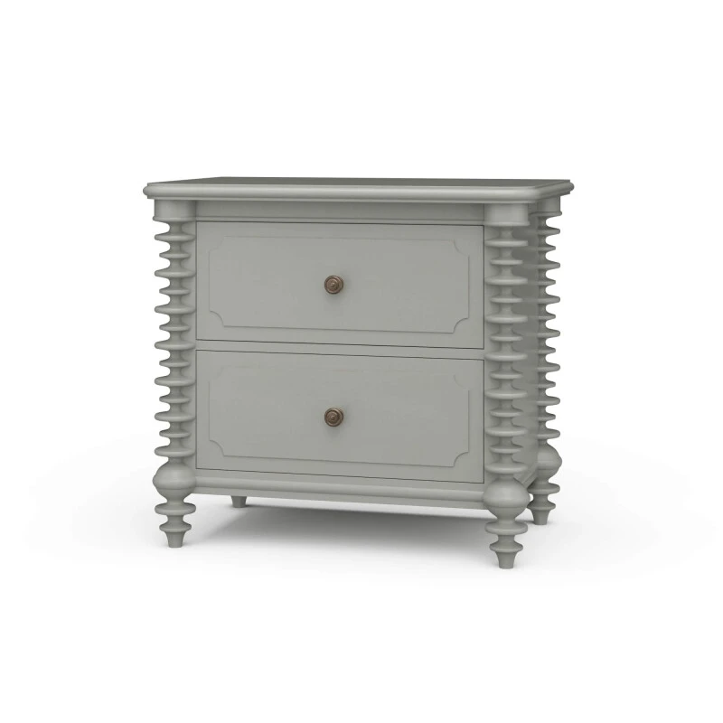 5972ef5fd191df4336a386bde6ef5e77 Milano 2 Drawer Bedside Table - Image 1
