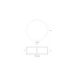 Cohan Round Coffee Table W/ Wood Shelf - Image 7