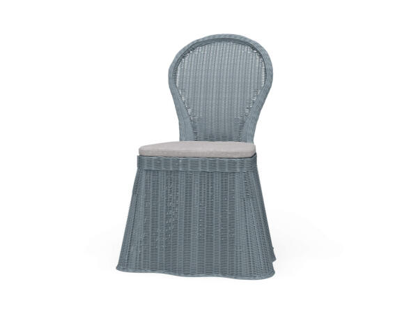 Newport Rattan Dining Chair Chairs & Benches Blue